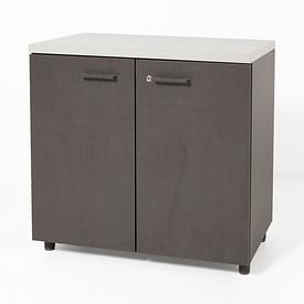 Graphite 2 Door Pale Grey Top Neesh Cupboard 