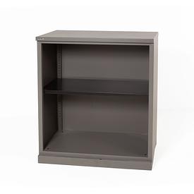 Bisley Grey Metal Neesh Open Bookcase 